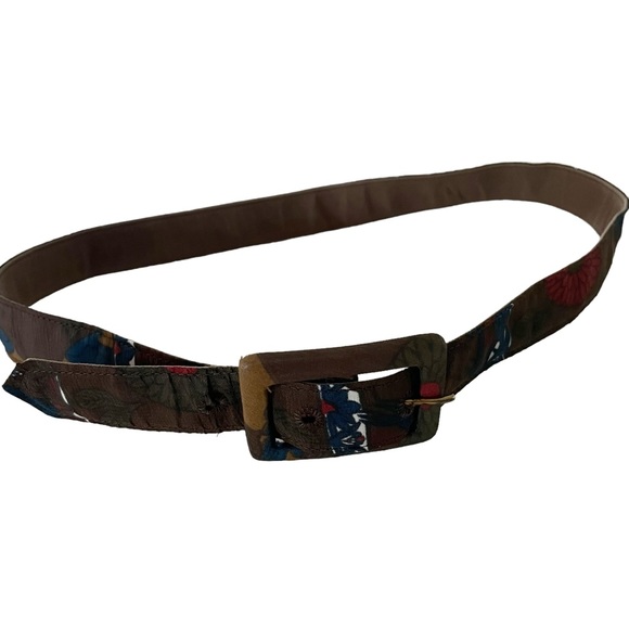 Alex Colman Vintage Brown Medium A Line 50s 60s Button Front Day Dress MIDI - Picture 10 of 10